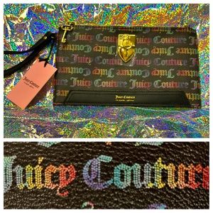 🌈 Pride J. Couture rainbow clutch wristlet
